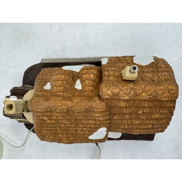 Vtg Department 56 Dickens Village Christmas Carol Cottage Porcelain Lighted 1996 - Picture 9 of 16